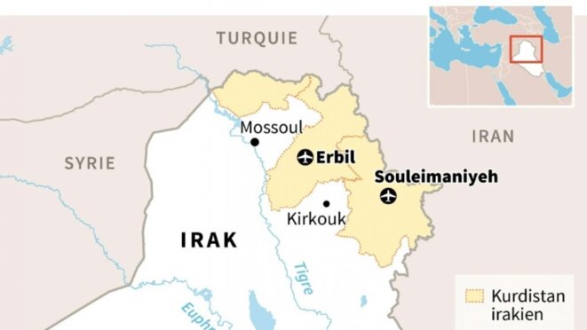 Le Kurdistan irakien actuel Le Kurdistan irakien actuel