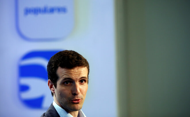 Pablo Casado le 24 mai 2015 à Madrid © Reuters / Juan Medina. Pablo Casado le 24 mai 2015 à Madrid © Reuters / Juan Medina.