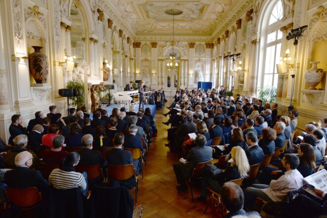 4e Rencontres nationales du logement et de l'habitat, Hôtel de ville d'Avignon, novembre 2014 © Rnlh 4e Rencontres nationales du logement et de l'habitat, Hôtel de ville d'Avignon, novembre 2014 © Rnlh