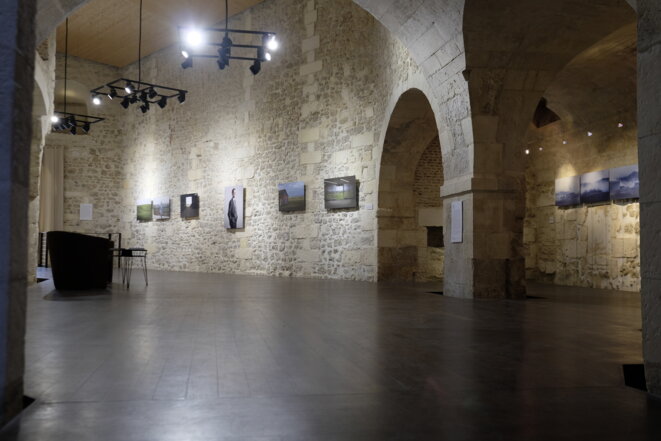 Exposition "Le portrait, le paysage et le citoyen" labellisée Cop21, en commissariat avec Catherine Rebois, La Rochelle, octobre 2015 © Le.sas-culture Exposition "Le portrait, le paysage et le citoyen" labellisée Cop21, en commissariat avec Catherine Rebois, La Rochelle, octobre 2015 © Le.sas-culture