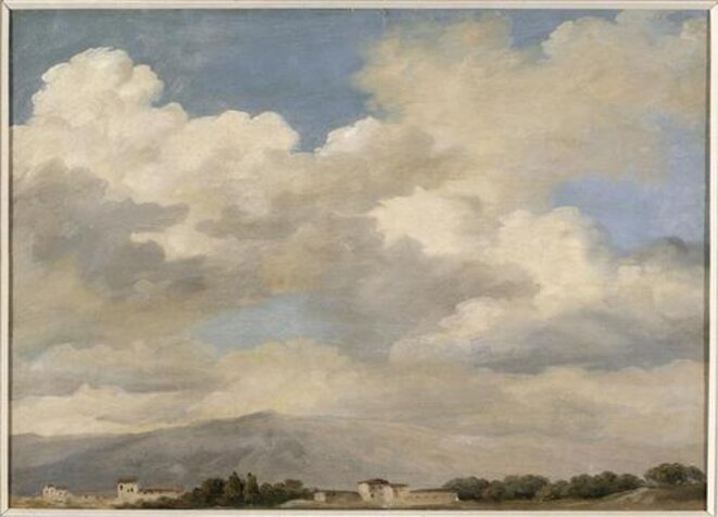 Etude de ciel au Quirinal © Pierre Henri de Valenciennes Etude de ciel au Quirinal © Pierre Henri de Valenciennes