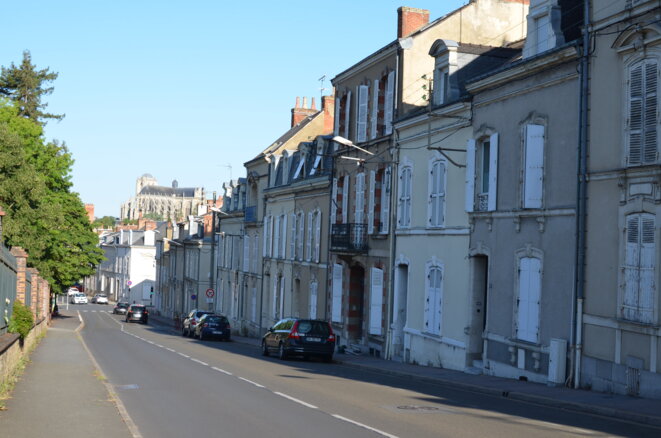 Rue Prémartine in the area of Le Mans where Emmanuel Macron recorded some of his highest voting in 2017. © Justine Brabant Rue Prémartine in the area of Le Mans where Emmanuel Macron recorded some of his highest voting in 2017. © Justine Brabant