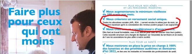 Extrait du programme d'En Marche de 2017 Extrait du programme d'En Marche de 2017