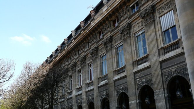 Le ministère de la Culture vu des jardins du Palais royal à Paris © DR Le ministère de la Culture vu des jardins du Palais royal à Paris © DR