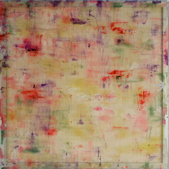 Louis Cane, « Résine grillage », 2014 Louis Cane, « Résine grillage », 2014