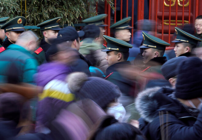 Le 16 février 2018, à Pékin, en Chine. © Reuters