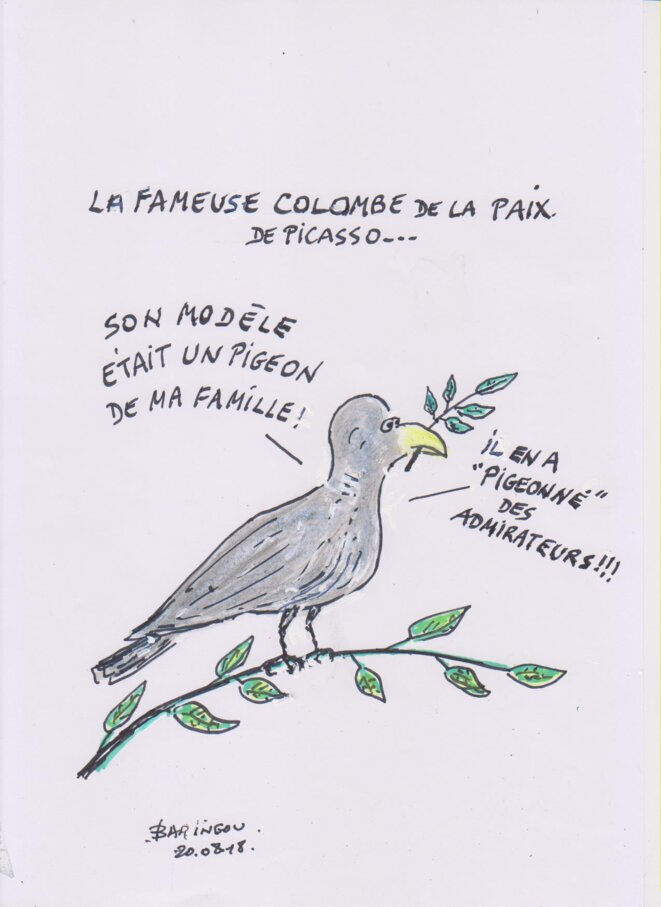 La Fameuse Colombe De La Paix De Picasso Le Club De Mediapart