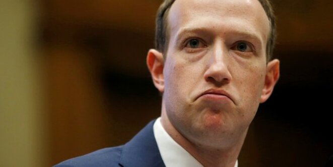 Mark Zuckerberg, Pdg et co-fondateur de Facebook, était auditionné le 10 et 11 avril 2018 par le Congrès américain dans le cadre de l'affaire Cambridge Analytica. (Crédits : Reuters/Leah Millis) Mark Zuckerberg, Pdg et co-fondateur de Facebook, était auditionné le 10 et 11 avril 2018 par le Congrès américain dans le cadre de l'affaire Cambridge Analytica. (Crédits : Reuters/Leah Millis)