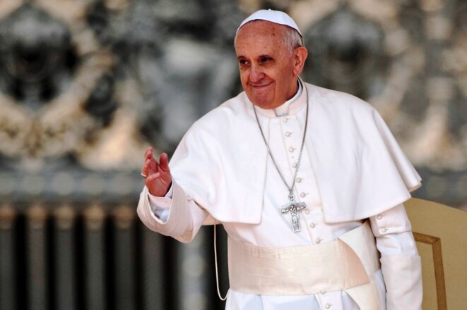 Sa Sainteté le Pape François, auteur de paroles Chrétiennes très Catholiques... © X Sa Sainteté le Pape François, auteur de paroles Chrétiennes très Catholiques... © X