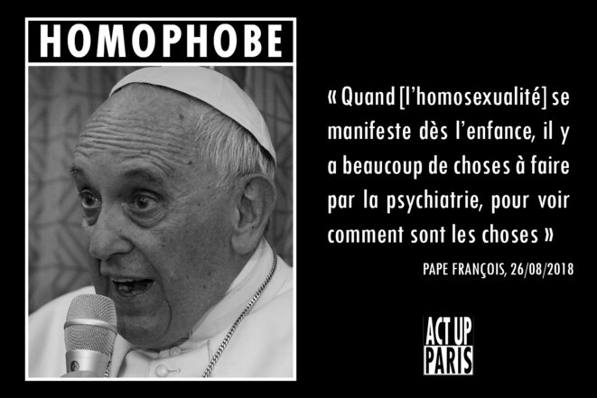 Surprise Le Pape Est Encore Et Toujours Homophobe Le Club