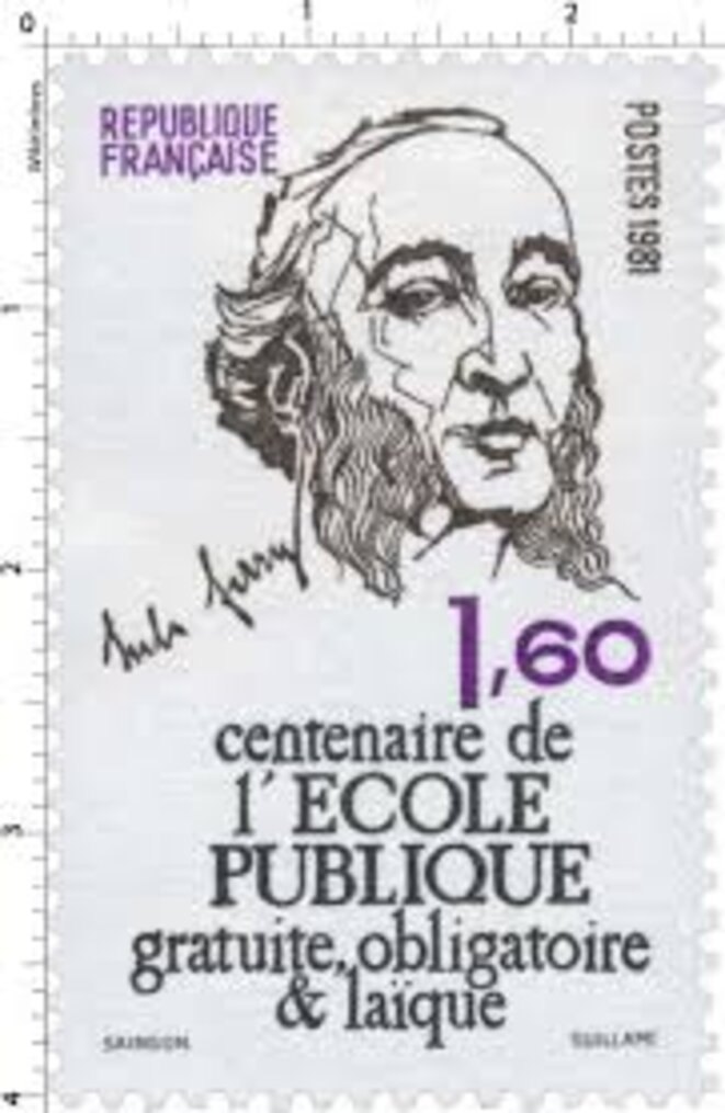 L’icône de J FERRY cache les clivages de l’époque : la France de la IIIème République, ce sont des des colons, des exploités, des francophones, une majorité de ruraux qui ne parle pas français… à l’époque, batir une école du consensus était encore plus difficile qu’aujourd’hui ! © La Poste L’icône de J FERRY cache les clivages de l’époque : la France de la IIIème République, ce sont des des colons, des exploités, des francophones, une majorité de ruraux qui ne parle pas français… à l’époque, batir une école du consensus était encore plus difficile qu’aujourd’hui ! © La Poste