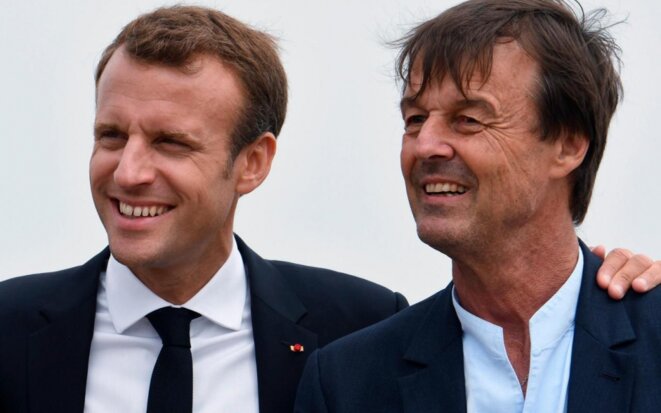 Manu Premier et Nicolas Hulot Manu Premier et Nicolas Hulot