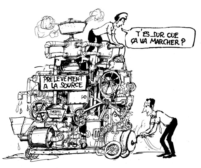 prélèvement à la source...