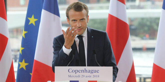 Macron évoquant les Gaulois réfractaires au changement. Macron évoquant les Gaulois réfractaires au changement.