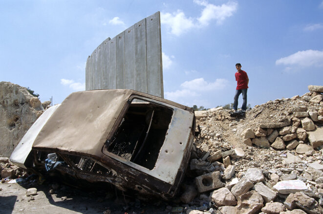 Un camp de réfugiés palestiniens à Bethléem. © Alain Pitton Un camp de réfugiés palestiniens à Bethléem. © Alain Pitton