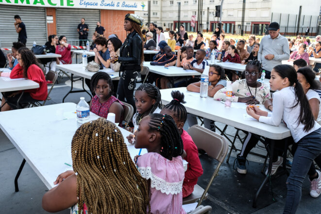 La "Dictée pour Tous" a rassemblé près de 400 participants le 1er septembre à Argenteuil. © FLORIAN DACHEUX La "Dictée pour Tous" a rassemblé près de 400 participants le 1er septembre à Argenteuil. © FLORIAN DACHEUX