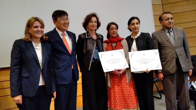 Paris, 07 sept.2018-UNESCO - Cérémonie de remise des Prix internationaux d'alphabétisation 2018 Paris, 07 sept.2018-UNESCO - Cérémonie de remise des Prix internationaux d'alphabétisation 2018