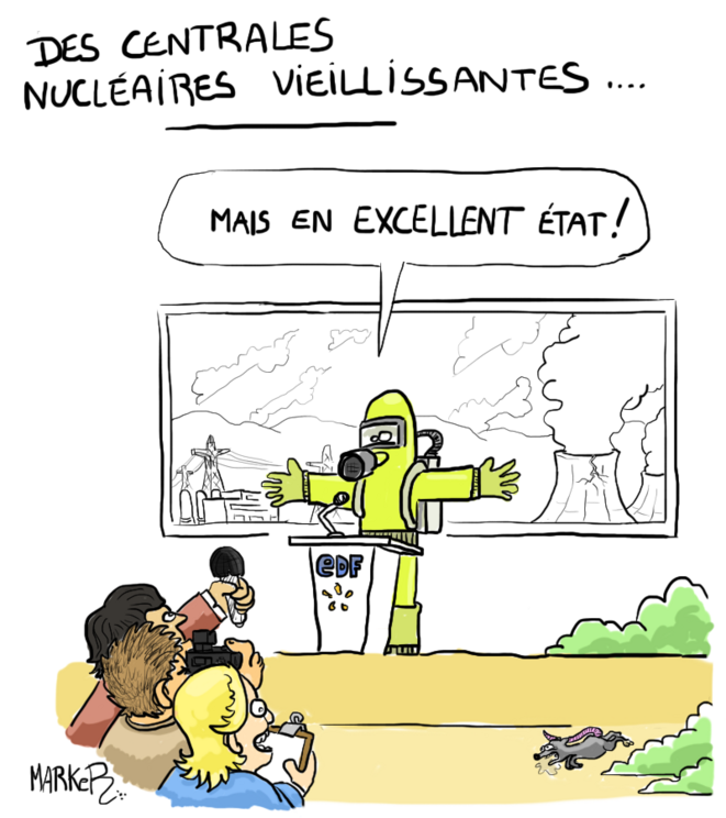 Des centrales nucléaires vieillissantes © Marker Des centrales nucléaires vieillissantes © Marker