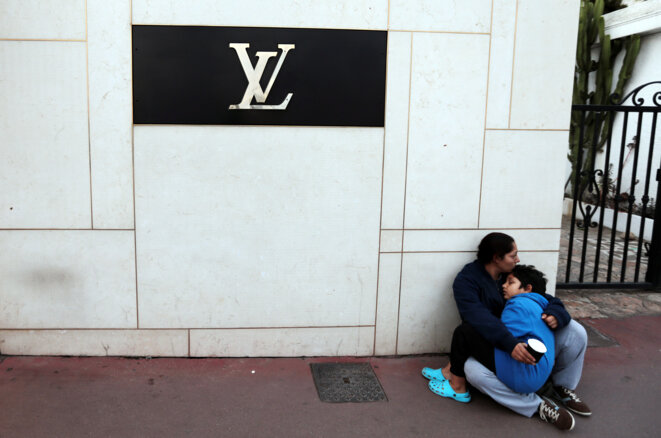 À Cannes, le 16 octobre 2016. En 2009, la municipalité UMP de la ville avait pris un arrêté anti-mendicité visant la mendicité « agressive ». © Reuters À Cannes, le 16 octobre 2016. En 2009, la municipalité UMP de la ville avait pris un arrêté anti-mendicité visant la mendicité « agressive ». © Reuters