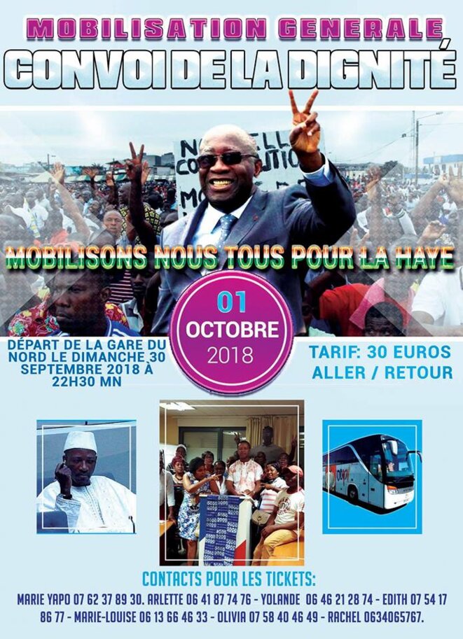 1er OCTOBRE 2018 A LA HAYE : PLAIDOYER POUR LA SOUVERAINETE AFRICAINE