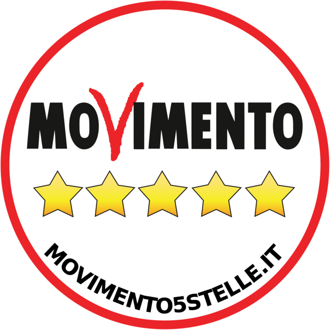 Le logo du M5S Le logo du M5S.