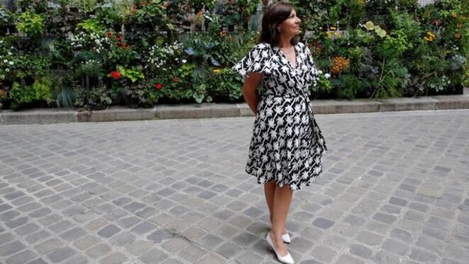Anne Hidalgo à Paris, le 29 juin. © Reuters Anne Hidalgo à Paris, le 29 juin. © Reuters