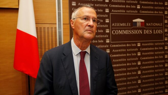 Le directeur de cabinet Patrick Strzoda devant la commission des lois, le 24 juillet. © Reuters Le directeur de cabinet Patrick Strzoda devant la commission des lois, le 24 juillet. © Reuters