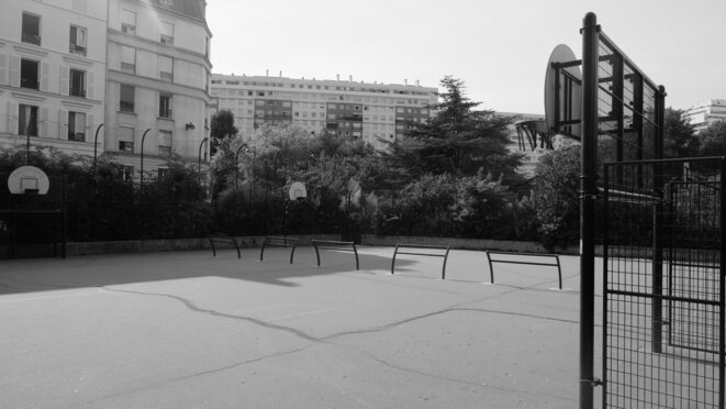 Basket ball in Paris © Julien thomas (wikicommons jehpuh) Basket ball in Paris © Julien thomas (wikicommons jehpuh)