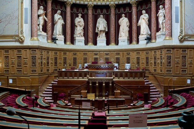 Hémicycle du sénat © Jacques Abada Hémicycle du sénat © Jacques Abada