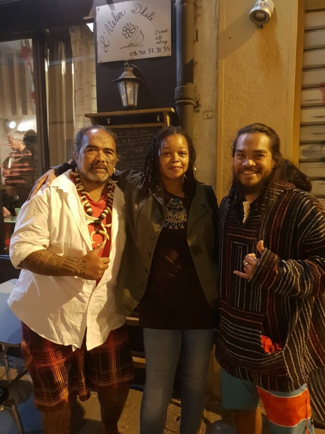 Isma, Fabienne Dulymbois-Carpentier, Pablo Teikitu. Marseille.