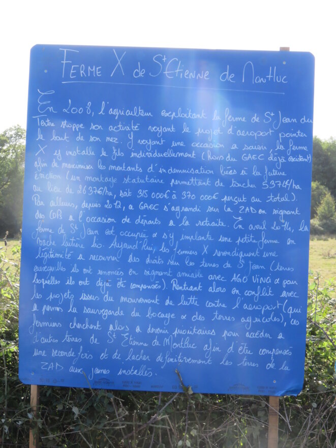 conflit entre paysan de la Zad et exploitant agricole conflit entre paysan de la Zad et exploitant agricole