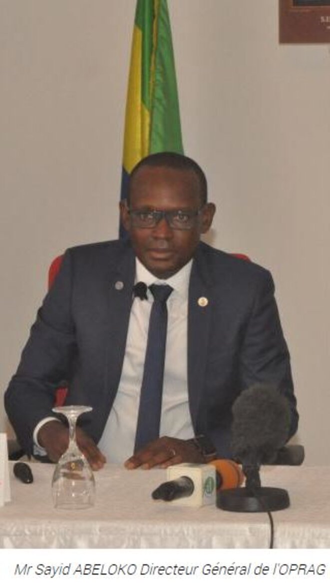 M. Sayid Abeloko, Directeur Général de l’Office des Ports et Rades du Gabon M. Sayid Abeloko, Directeur Général de l’Office des Ports et Rades du Gabon