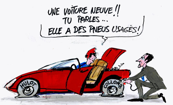 Macron au Mondial de l'Auto