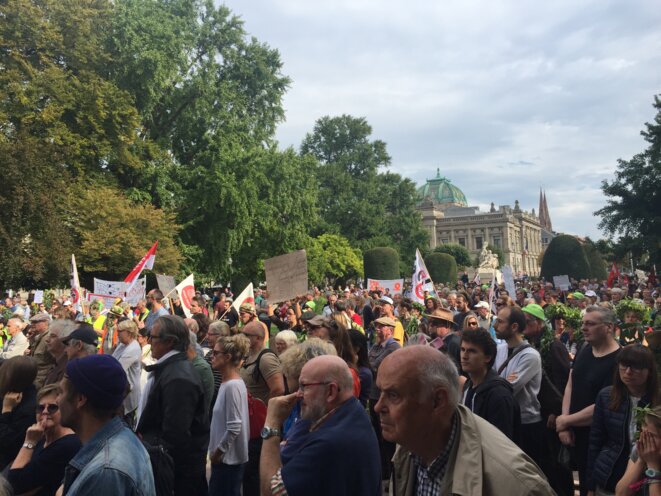 Rassemblement anti-GCO-Strasbourg-06/10/18 © Pascal Maillard Rassemblement anti-GCO-Strasbourg-06/10/18 © Pascal Maillard