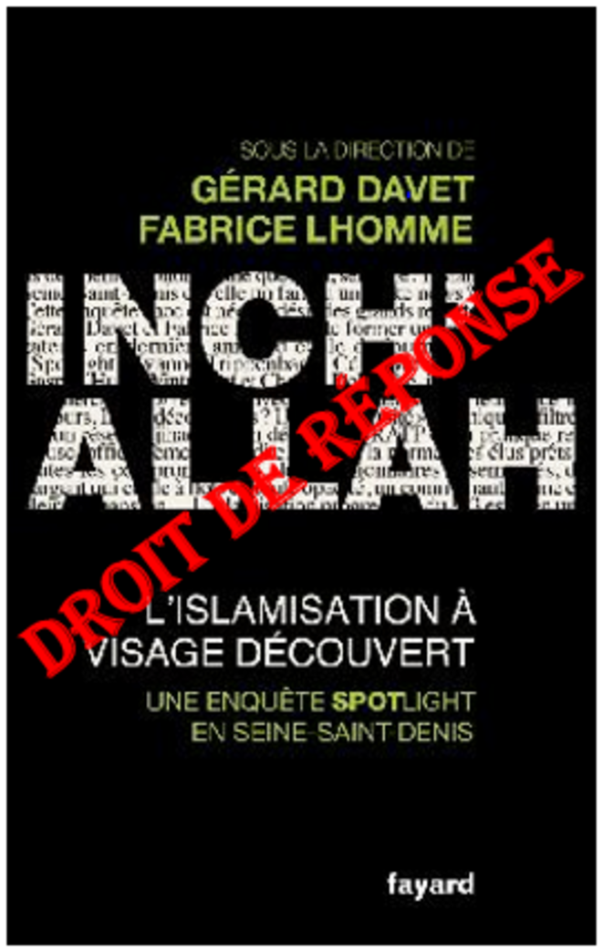 DAVET LHOMME INCHALLAH - Droit de réponse © BENTAHAR DAVET LHOMME INCHALLAH - Droit de réponse © BENTAHAR