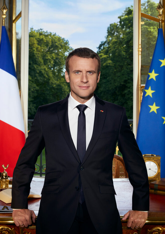 France, 2017, photo présidentielle officielle France, 2017, photo présidentielle officielle