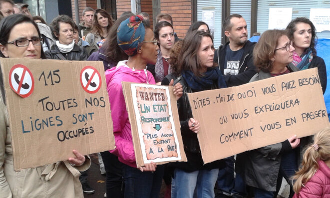 115 en grève à Toulouse © C.Puech