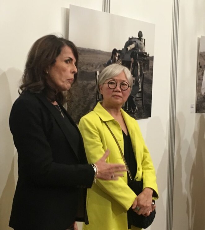 Kathy Shorr et son interprète Kathy Shorr et son interprète