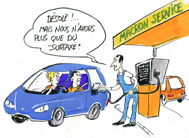 Prix des carburants à la hausse.