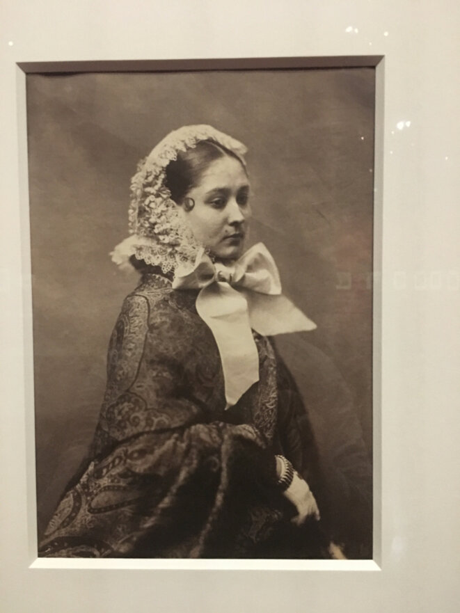 Mademoiselle Finette par Félix Nadar Mademoiselle Finette par Félix Nadar