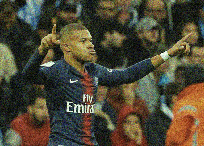 Kylian Mbappé sous les couleurs du PSG © Reuters Kylian Mbappé sous les couleurs du PSG © Reuters