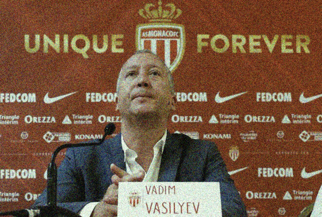 Vadim Vasilyev, directeur général de l’AS Monaco. © Reuters Vadim Vasilyev, directeur général de l’AS Monaco. © Reuters