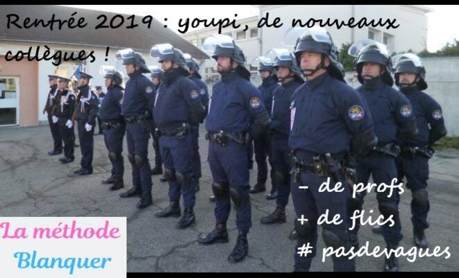 Source : Page "La méthode Blanquer" sur Facebook Source : Page "La méthode Blanquer" sur Facebook