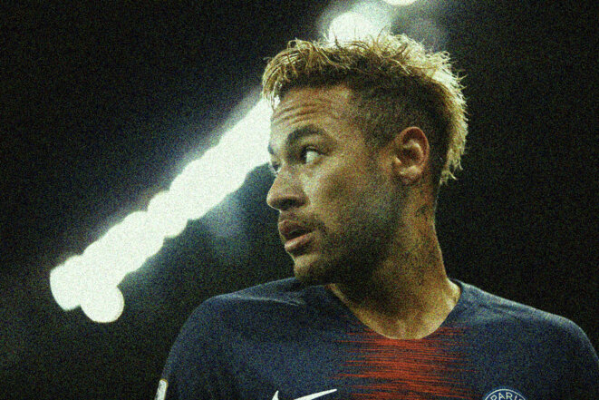 Neymar on the field for PSG at the club's Parc des Princes stadium on November 2nd. © Reuters Neymar on the field for PSG at the club's Parc des Princes stadium on November 2nd. © Reuters