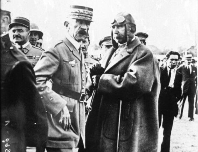 1925 Lyautey, Franco et Pétain - alliés d'une sale guerre au RIF © MB 1925 Lyautey, Franco et Pétain - alliés d'une sale guerre au RIF © MB