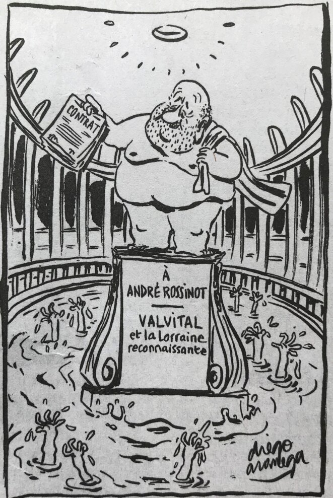 Dessin paru dans "Le Canard enchaîné" du 19 septembre. Dessin paru dans "Le Canard enchaîné" du 19 septembre.