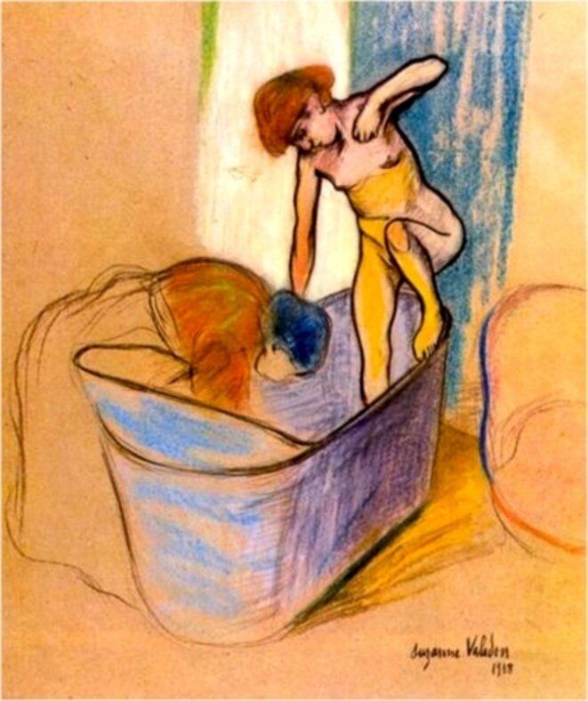 Le bain, Suzanne Valadon, 1908 Le bain, Suzanne Valadon, 1908