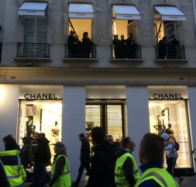 Samedi rue du Faubourg Saint-Honoré, photo ER Samedi rue du Faubourg Saint-Honoré, photo ER