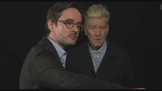 Pierre-Henri Gibert (à gauche) et David Lynch (à droite) © DR Pierre-Henri Gibert (à gauche) et David Lynch (à droite) © DR