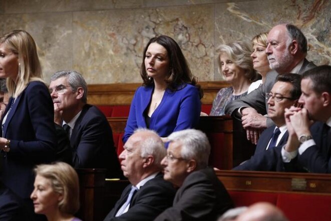 Valérie Boyer dans l'Hémicycle en 2015. © Reuters Valérie Boyer dans l'Hémicycle en 2015. © Reuters
